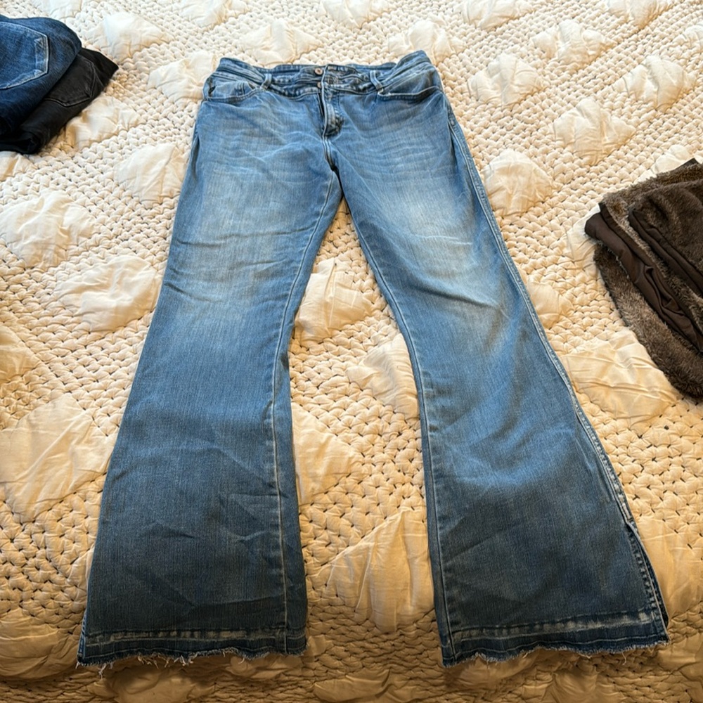 Curvy KanCan Flared Jeans